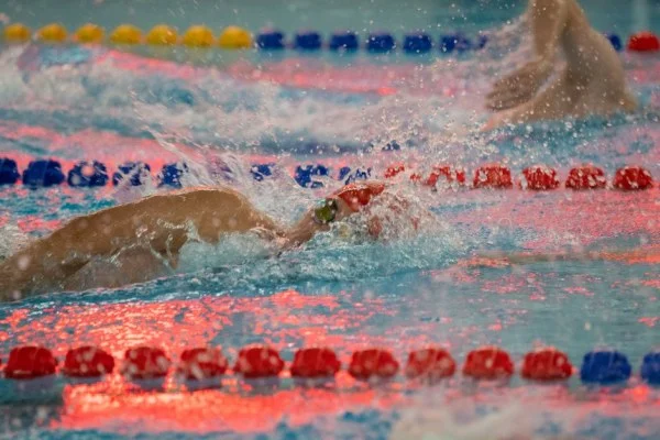 swimming race pool competition